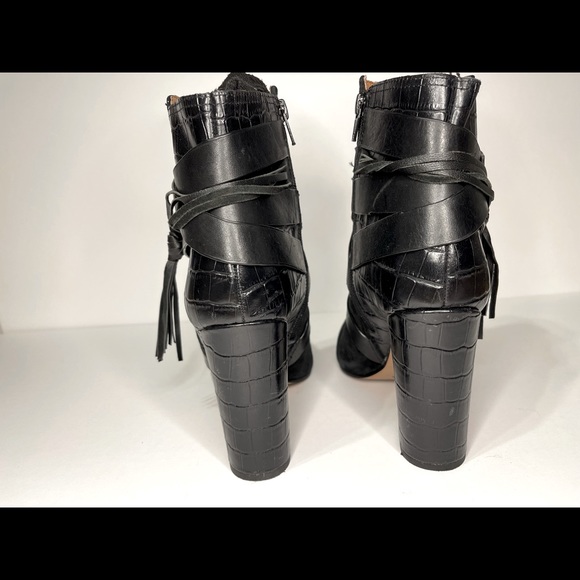 GIANNI BINI | HEELED BOOT IN BLACK | SIZE 9 - Picture 4 of 6